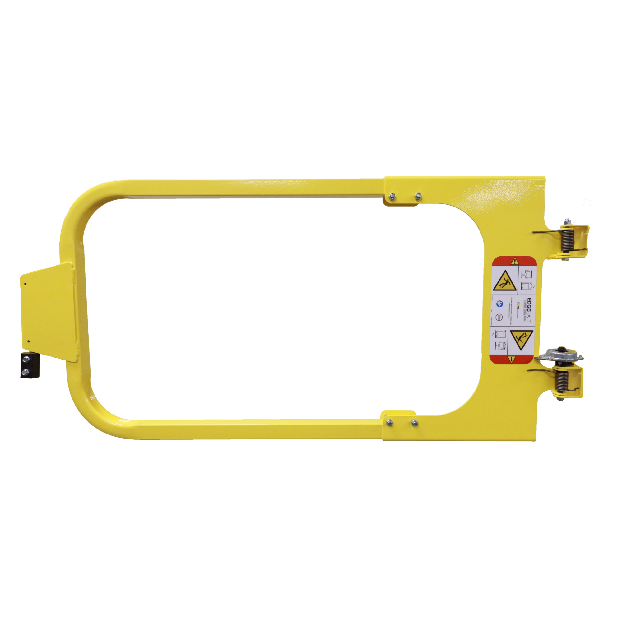 PS INDUSTRIES, Safety Gate, 30-40in. Adj., Color Yellow, Max. Width 40 in, Material Carbon Steel, Model# LSG-3040-PCY